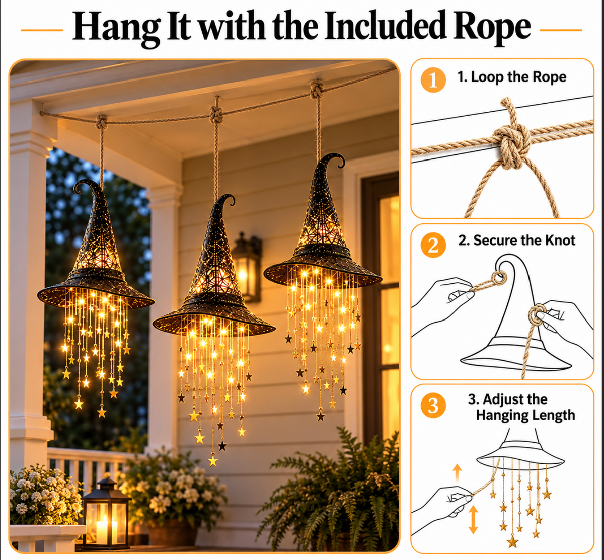 Witch Hat Lamp