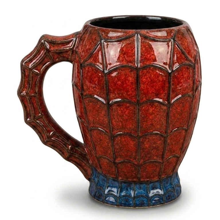 Handmade Spidey Mug
